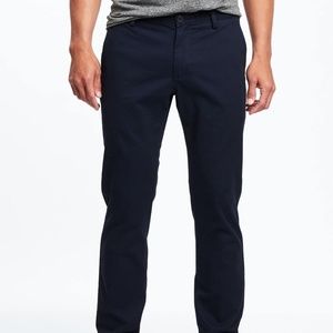 Old Navy Slim Navy Blue Khakis Pants 28 30